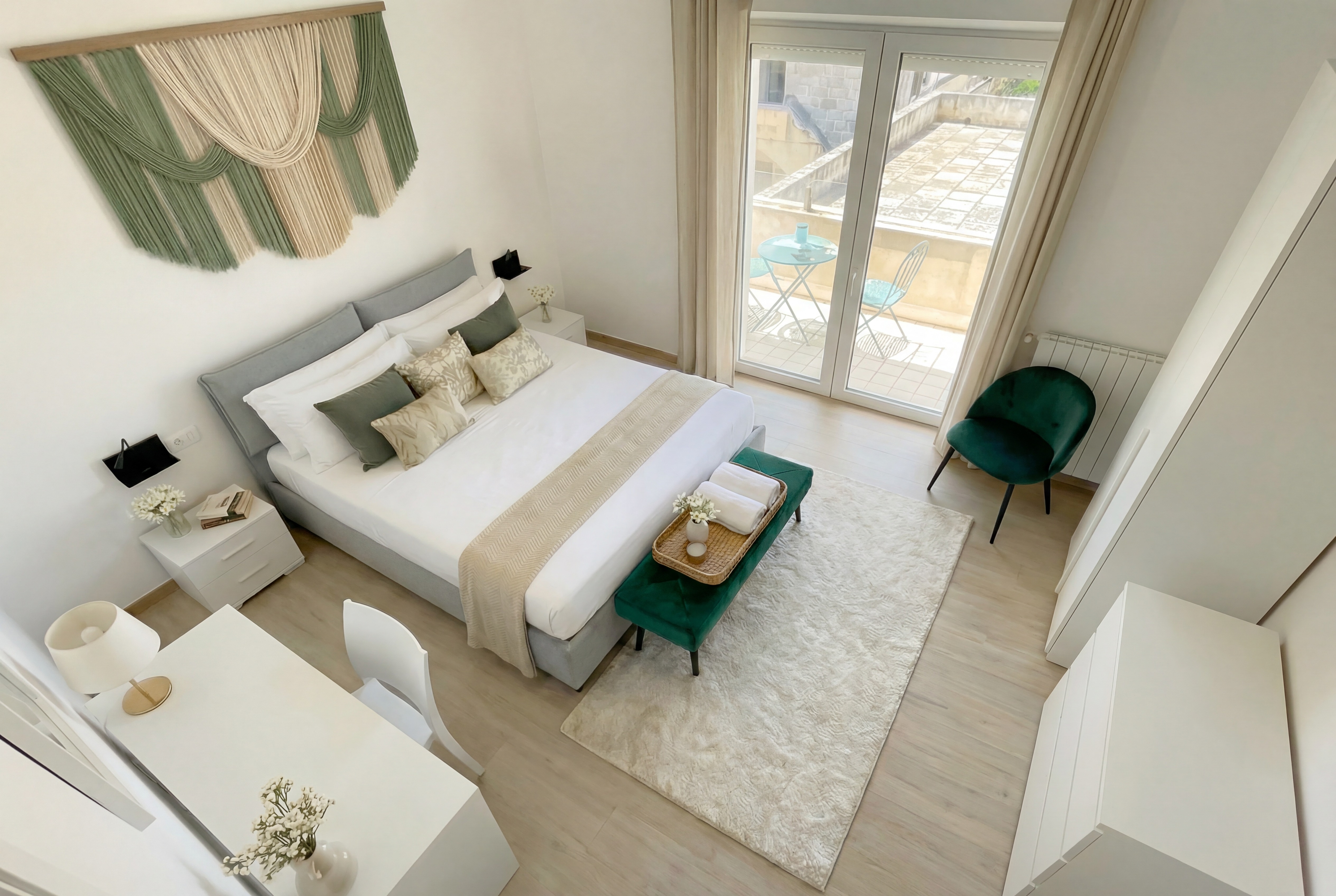 Terra apartment interior with designer finishes